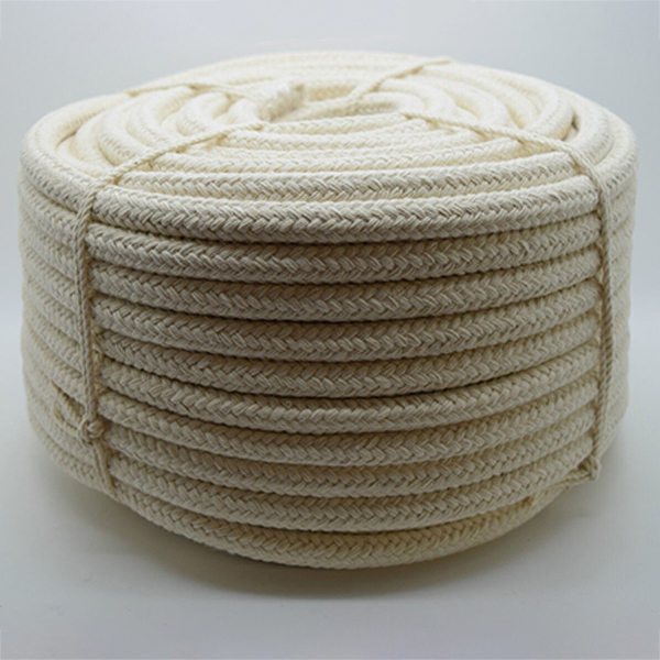 10mm Natural Braided Cotton Rope for Washing Clothes & Bag Handles