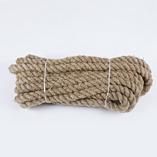 12mm Thick European Flax Linen Hemp Rope Twisted Braided Decking Garden Boating Crafts