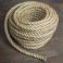 1m Jute Hessian Rope Intricately Braided And Twisted Boating Sash Garden Decking