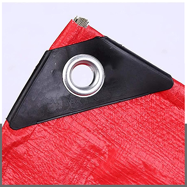 Heavy Weight 200GSM Durable Red PE Tarpaulins