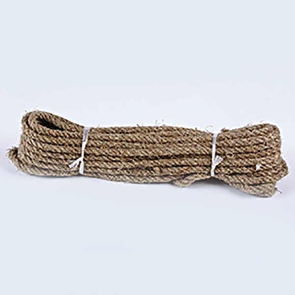 20mm Thick European Flax Linen Hemp Rope Twisted Braided Decking Garden Boating Crafts