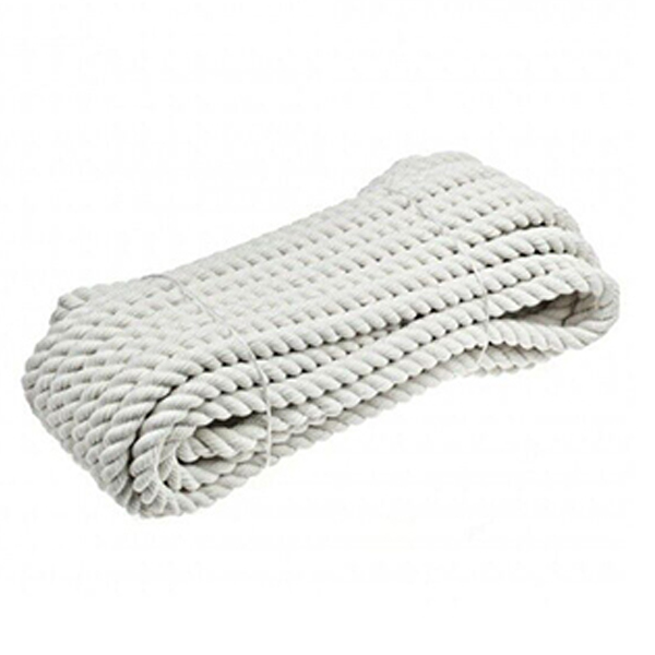 2m Long Natural Cotton Rope Sash Cord White Twine Washing Clothes Natural Ropes