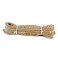 50m Long Untreated Pure Hemp Rope 3 Strand Twisted Natural Cord Twine Sash Crafts