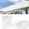 80gsm White Economy Rot Proof & Shrink Proof UV protected Tarpaulins 