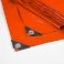 Multipurpose 90GSM Heavy Duty Tarpaulin Waterproof Protective Orange Sheet 