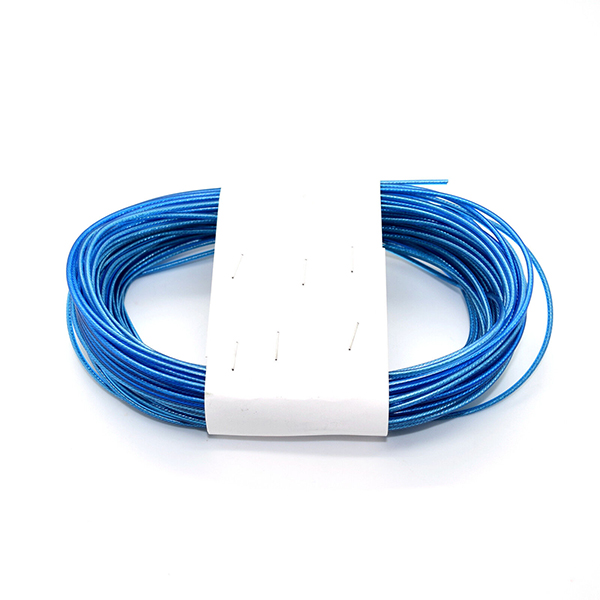 Heavy Duty Steel Core Rope PVC Coated Flexible Waterproof UV Resistant Line