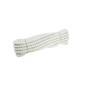 50m Long Natural Cotton Rope Sash Cord White Twine Washing Clothes Natural Ropes