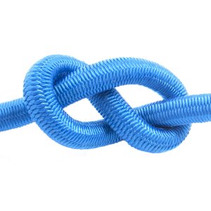 Blue Flexible Elastic Bungee Cord for Secure Tie-Downs 