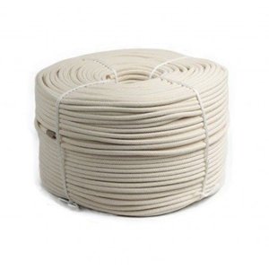 Cotton Braided Rope Ideal For Laundry, Versatile For Use As A Cord, Pulley, Or Handle For Bags.