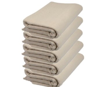 Extra Heavy Durable Cotton Twill Dust Sheet - Large
