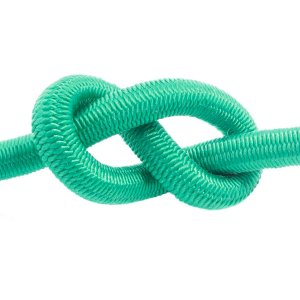 Green Flexible Elastic Bungee Cord for Secure Tie-Downs 