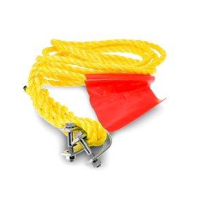 Highly Durable Tow Rope with Shackles - Robust Strap for Vehicle Recovery