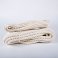 Natural Pure Cotton Rope 3 Strand Braided Twisted Cord Twine Sash