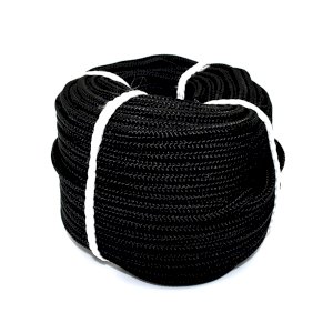Polypropylene Black Rope Poly Cord Survival Camping